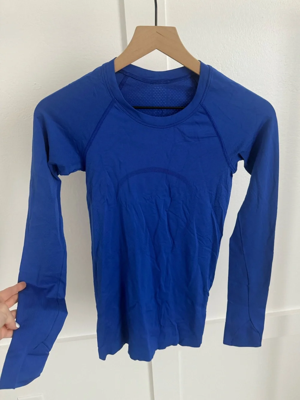 Lululemon Swiftly Tech Long Sleeve Tee Blue